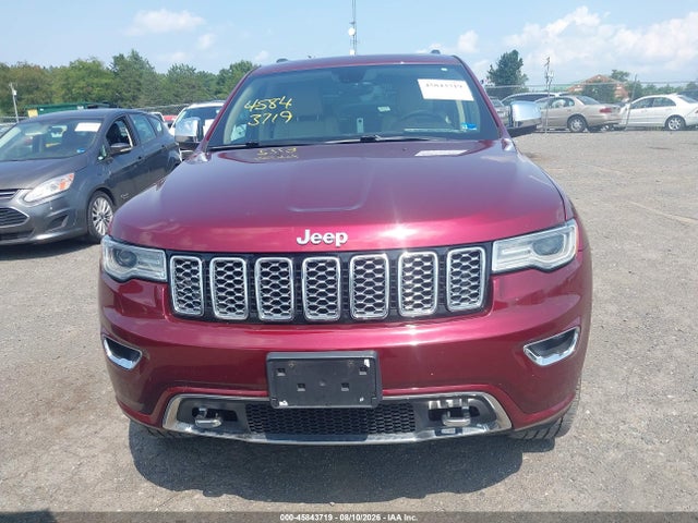 Продажа на аукционе авто 2017 Jeep Grand Cherokee Overland, vin: 1C4RJFCG6HC803034, номер лота: 45843719