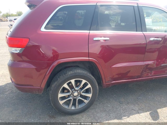 Продажа на аукционе авто 2017 Jeep Grand Cherokee Overland, vin: 1C4RJFCG6HC803034, номер лота: 45843719