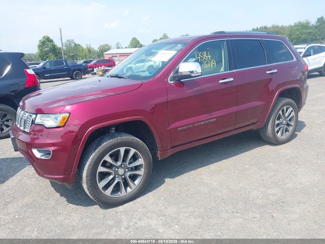 Продажа на аукционе авто 2017 Jeep Grand Cherokee Overland, vin: 1C4RJFCG6HC803034, номер лота: 45843719