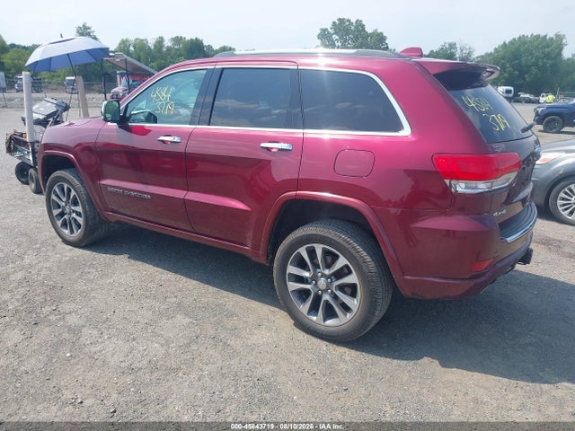 Продажа на аукционе авто 2017 Jeep Grand Cherokee Overland, vin: 1C4RJFCG6HC803034, номер лота: 45843719