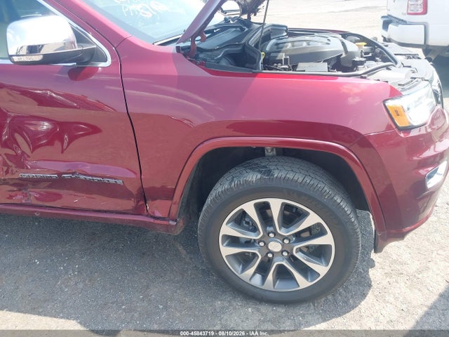 Продажа на аукционе авто 2017 Jeep Grand Cherokee Overland, vin: 1C4RJFCG6HC803034, номер лота: 45843719