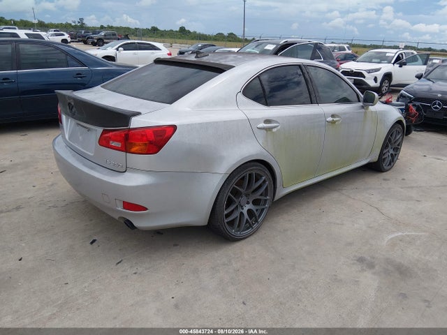 45843724 :رقم المزاد ، JTHBE262X85021028 vin ، 2008 Lexus Is 350 مزاد بيع