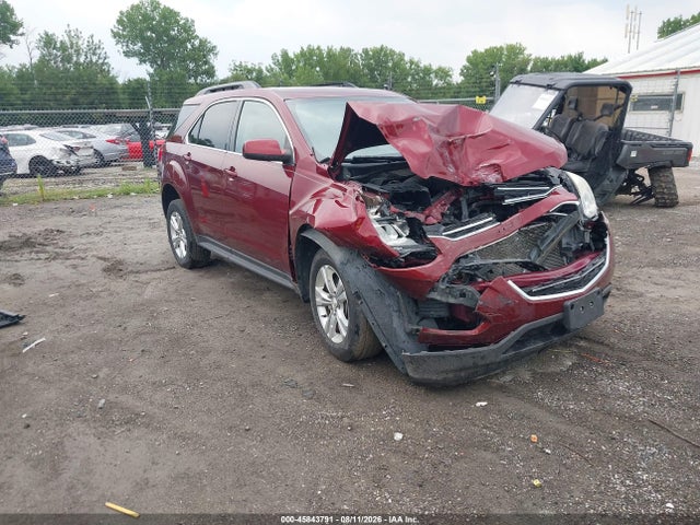 Auction sale of the 2016 Chevrolet Equinox Lt, vin: 2GNALCEK2G6327208, lot number: 45843791