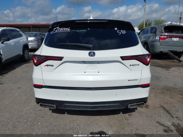 2023 Acura Mdx A-spec მანქანა იყიდება აუქციონზე, vin: 5J8YE1H05PL025811, აუქციონის ნომერი: 45843797