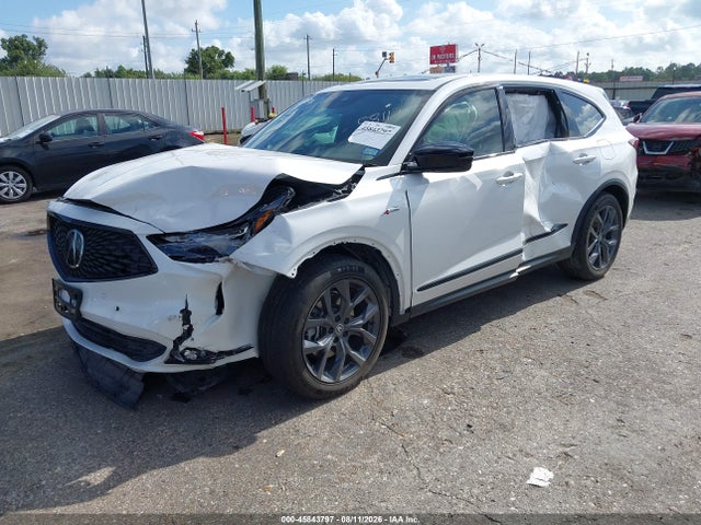 2023 Acura Mdx A-spec მანქანა იყიდება აუქციონზე, vin: 5J8YE1H05PL025811, აუქციონის ნომერი: 45843797