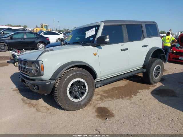 2023 Ford Bronco Badlands მანქანა იყიდება აუქციონზე, vin: 1FMEE5DP7PLA96841, აუქციონის ნომერი: 45843876