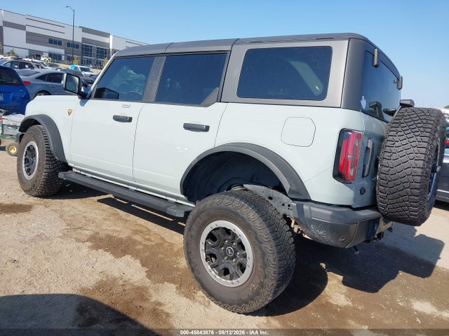 2023 Ford Bronco Badlands მანქანა იყიდება აუქციონზე, vin: 1FMEE5DP7PLA96841, აუქციონის ნომერი: 45843876