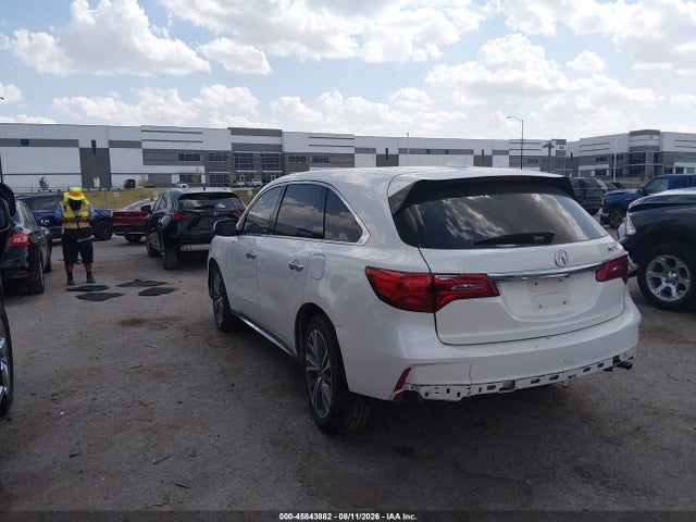 Продажа на аукционе авто 2017 Acura Mdx Technology Package, vin: 5FRYD3H57HB004518, номер лота: 45843882