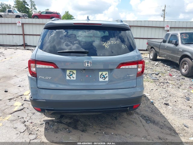 45843983 :رقم المزاد ، 5FNYF5H36NB016242 vin ، 2022 Honda Pilot 2wd Sport مزاد بيع