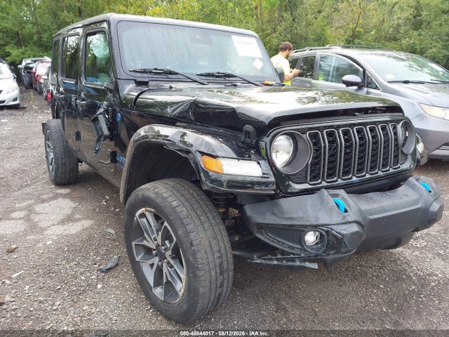 2024 Jeep Wrangler 4xe Sport S 4xe მანქანა იყიდება აუქციონზე, vin: 1C4RJXN6XRW191673, აუქციონის ნომერი: 45844017