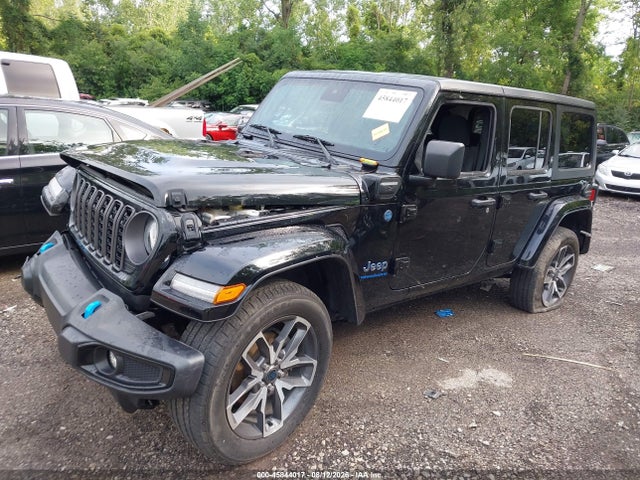 2024 Jeep Wrangler 4xe Sport S 4xe მანქანა იყიდება აუქციონზე, vin: 1C4RJXN6XRW191673, აუქციონის ნომერი: 45844017