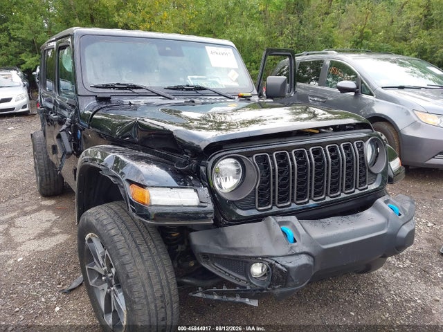 2024 Jeep Wrangler 4xe Sport S 4xe მანქანა იყიდება აუქციონზე, vin: 1C4RJXN6XRW191673, აუქციონის ნომერი: 45844017