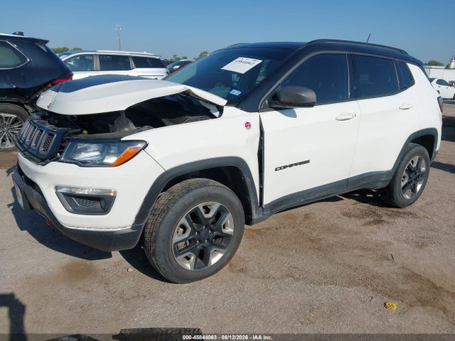 45844063 :رقم المزاد ، 3C4NJDDB7JT206734 vin ، 2018 Jeep Compass Trailhawk 4x4 مزاد بيع