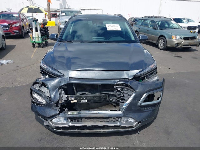 2020 Hyundai Kona Limited მანქანა იყიდება აუქციონზე, vin: KM8K3CA59LU413412, აუქციონის ნომერი: 45844099