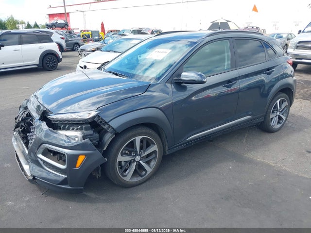 2020 Hyundai Kona Limited მანქანა იყიდება აუქციონზე, vin: KM8K3CA59LU413412, აუქციონის ნომერი: 45844099