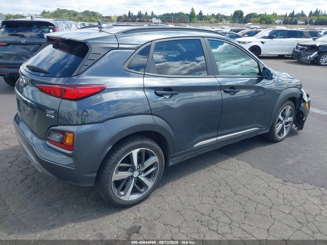 2020 Hyundai Kona Limited მანქანა იყიდება აუქციონზე, vin: KM8K3CA59LU413412, აუქციონის ნომერი: 45844099