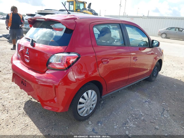 2024 Mitsubishi Mirage Es/le მანქანა იყიდება აუქციონზე, vin: ML32AUHJ4RH020425, აუქციონის ნომერი: 45844235