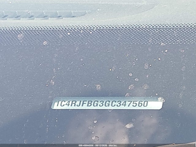 1C4RJFBG3GC347560 Jeep Grand Cherokee Limited