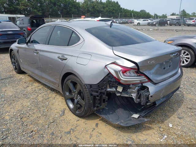 Продажа на аукционе авто 2020 Genesis G70 2.0t Awd, vin: KMTG44LAXLU051616, номер лота: 45844429