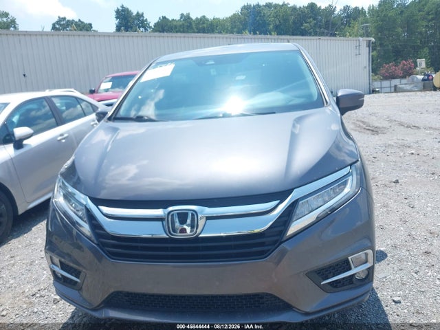 2018 Honda Odyssey Elite მანქანა იყიდება აუქციონზე, vin: 5FNRL6H95JB098157, აუქციონის ნომერი: 45844444