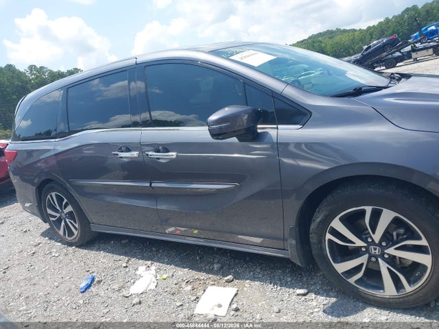 2018 Honda Odyssey Elite მანქანა იყიდება აუქციონზე, vin: 5FNRL6H95JB098157, აუქციონის ნომერი: 45844444