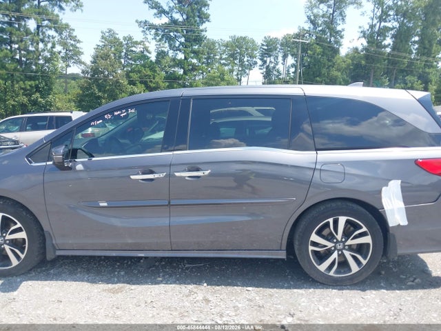 2018 Honda Odyssey Elite მანქანა იყიდება აუქციონზე, vin: 5FNRL6H95JB098157, აუქციონის ნომერი: 45844444