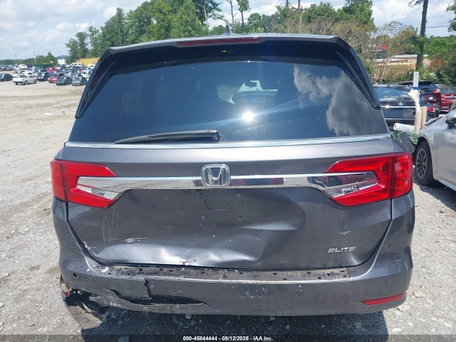 2018 Honda Odyssey Elite მანქანა იყიდება აუქციონზე, vin: 5FNRL6H95JB098157, აუქციონის ნომერი: 45844444