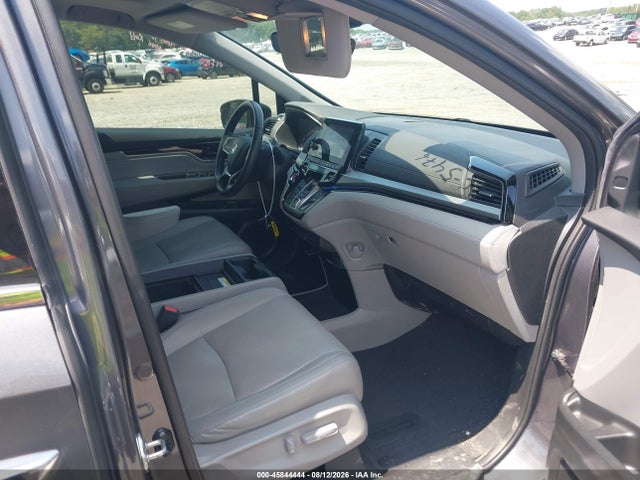 2018 Honda Odyssey Elite მანქანა იყიდება აუქციონზე, vin: 5FNRL6H95JB098157, აუქციონის ნომერი: 45844444
