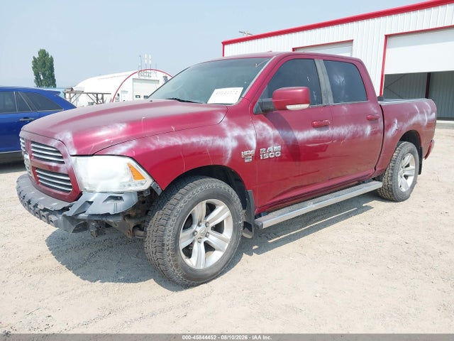 2013 Ram 1500 Sport მანქანა იყიდება აუქციონზე, vin: 1C6RR7MT5DS675516, აუქციონის ნომერი: 45844452