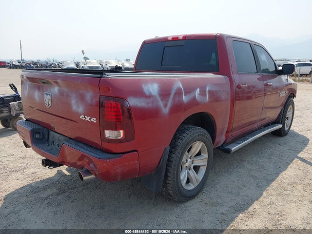 2013 Ram 1500 Sport მანქანა იყიდება აუქციონზე, vin: 1C6RR7MT5DS675516, აუქციონის ნომერი: 45844452