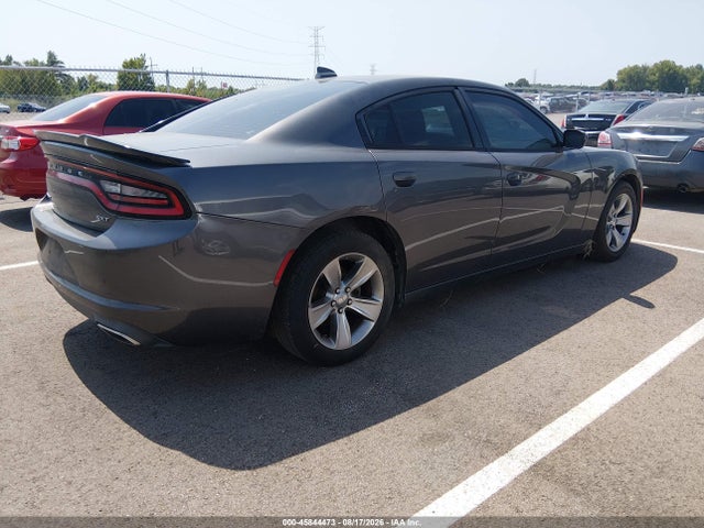 2015 Dodge Charger Sxt მანქანა იყიდება აუქციონზე, vin: 2C3CDXHG4FH805651, აუქციონის ნომერი: 45844473