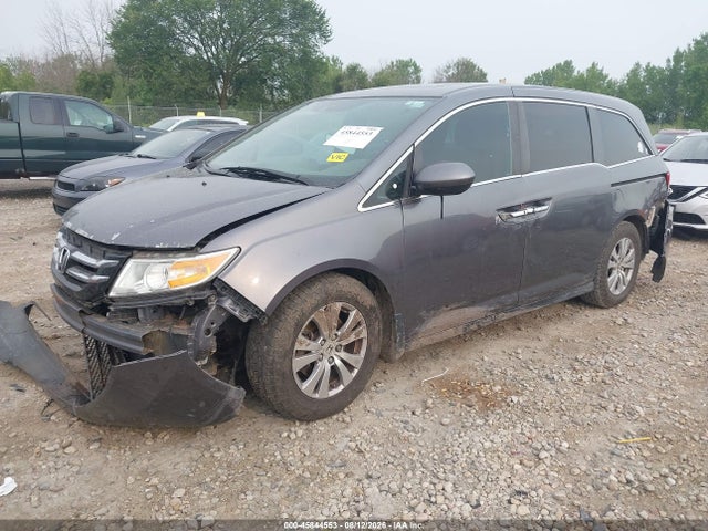 2016 Honda Odyssey Ex-l მანქანა იყიდება აუქციონზე, vin: 5FNRL5H64GB125101, აუქციონის ნომერი: 45844553