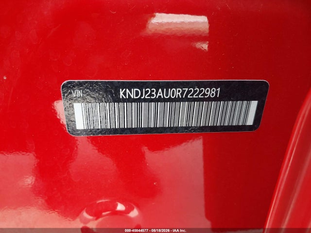 Продажа на аукционе авто 2024 Kia Soul Lx, vin: KNDJ23AU0R7222981, номер лота: 45844577