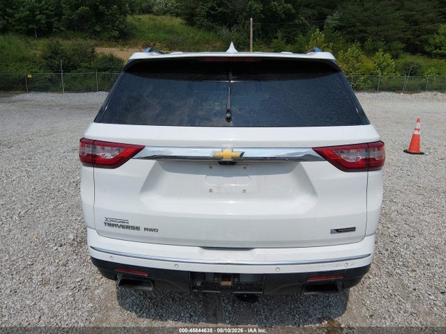 45844638 :رقم المزاد ، 1GNEVJKW6JJ262770 vin ، 2018 Chevrolet Traverse Premier مزاد بيع