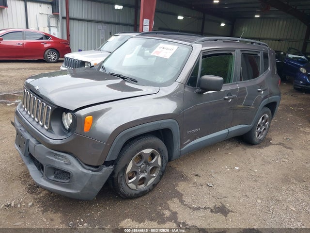 45844645 :رقم المزاد ، ZACCJAAB5HPE93678 vin ، 2017 Jeep Renegade Sport مزاد بيع