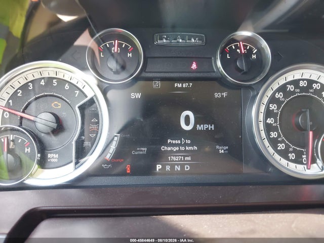 2013 Ram 1500 Laramie მანქანა იყიდება აუქციონზე, vin: 1C6RR7JT6DS595811, აუქციონის ნომერი: 45844649