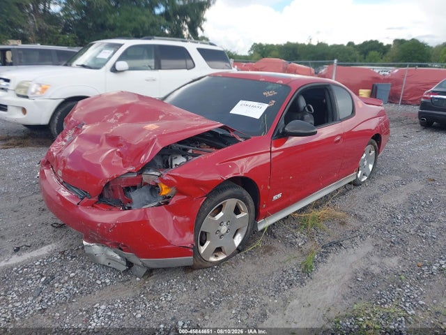 45844651 :رقم المزاد ، 2G1WL16CX79387593 vin ، 2007 Chevrolet Monte Carlo Ss مزاد بيع