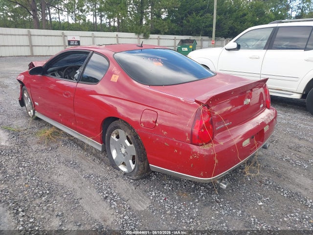 45844651 :رقم المزاد ، 2G1WL16CX79387593 vin ، 2007 Chevrolet Monte Carlo Ss مزاد بيع