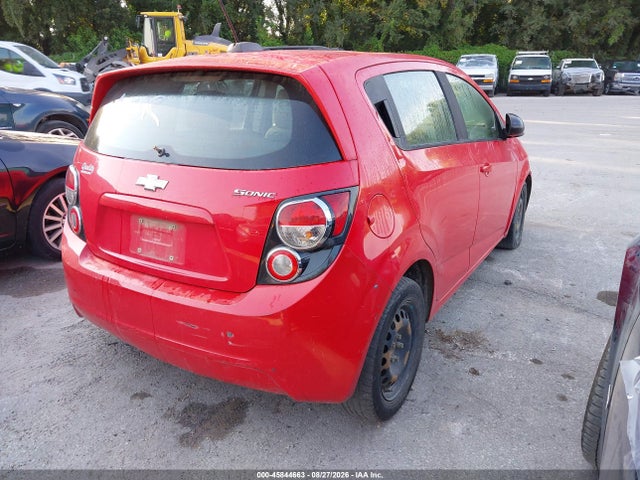 Aukcja sprzedaży 2016 Chevrolet Sonic Ls Auto, vin: 1G1JA6SH0G4148099, numer aukcji: 45844663