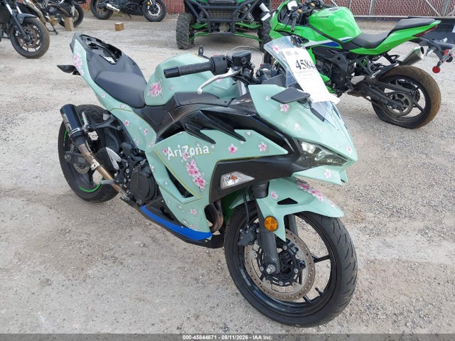 2025 Kawasaki Ex500 H მანქანა იყიდება აუქციონზე, vin: ML5EXGH10SDA45956, აუქციონის ნომერი: 45844671