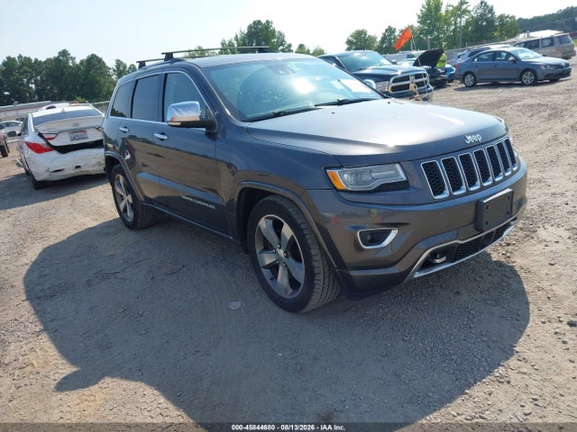 45844680 :رقم المزاد ، 1C4RJFCT0GC361024 vin ، 2016 Jeep Grand Cherokee Overland مزاد بيع