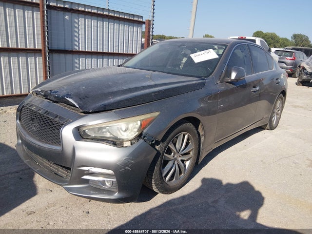 2014 Infiniti Q50 მანქანა იყიდება აუქციონზე, vin: JN1BV7APXEM686517, აუქციონის ნომერი: 45844707