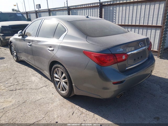 2014 Infiniti Q50 მანქანა იყიდება აუქციონზე, vin: JN1BV7APXEM686517, აუქციონის ნომერი: 45844707