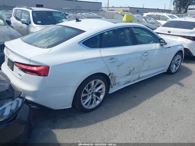Aukcja sprzedaży 2022 Audi A5 Sportback Premium 40 Tfsi Quattro S Tronic, vin: WAUABCF53NA013438, numer aukcji: 45844748