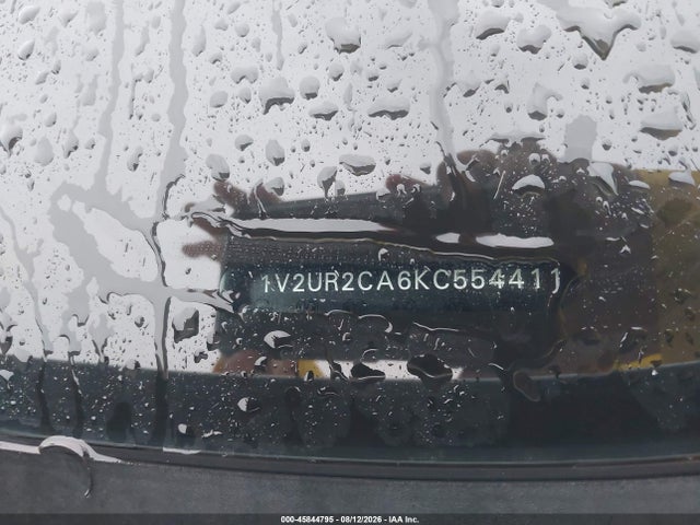45844795 :رقم المزاد ، 1V2UR2CA6KC554411 vin ، 2019 Volkswagen Atlas 3.6l V6 Se W/technology مزاد بيع