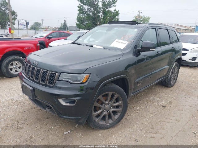 45844819 :رقم المزاد ، 1C4RJFBG5GC391964 vin ، 2016 Jeep Grand Cherokee Limited 75th Anniversary مزاد بيع
