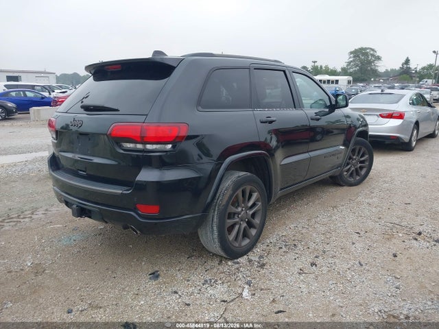 45844819 :رقم المزاد ، 1C4RJFBG5GC391964 vin ، 2016 Jeep Grand Cherokee Limited 75th Anniversary مزاد بيع