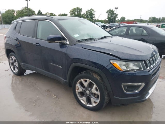 Продаж на аукціоні авто 2018 Jeep Compass Limited 4x4, vin: 3C4NJDCB6JT234252, номер лоту: 45844830