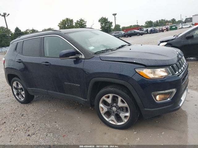 Продаж на аукціоні авто 2018 Jeep Compass Limited 4x4, vin: 3C4NJDCB6JT234252, номер лоту: 45844830