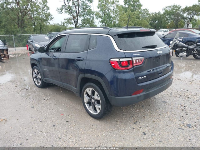 Продаж на аукціоні авто 2018 Jeep Compass Limited 4x4, vin: 3C4NJDCB6JT234252, номер лоту: 45844830
